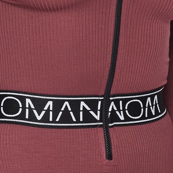 Woman Print jumpsuit w/front zipper - Picture 5 of 5